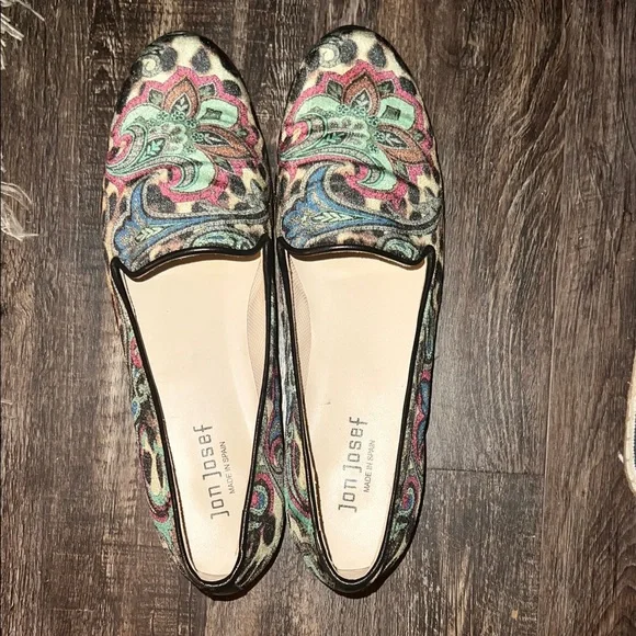 Jon Josef Paisley Patterned Loafers - Picture 2 of 6